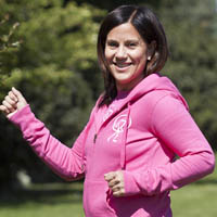 Lucia Bossi, Istruttrice di Wellness Walking